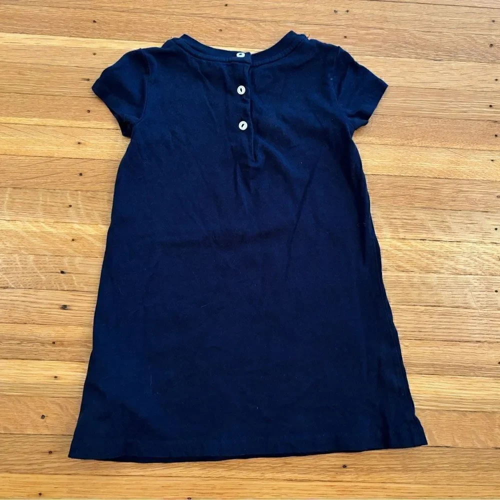 Polo Bear by Ralph Lauren navy short sleeve tee shirt dress